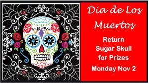 Return Painted Skulls - Celebrating Dia de los Muertos