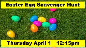 Easter Egg Scavenger Hunt