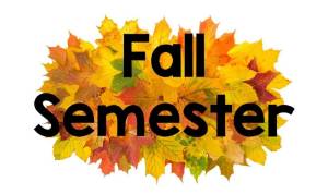 Fall Semester Begins