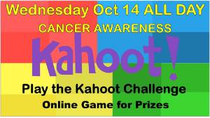 Kahoot Challenge on Cancer Awareness