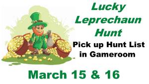 Lucky Leprechaun Hunt for St. Patrick's Day