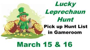 Lucky Leprechaun Hunt for St. Patrick's Day