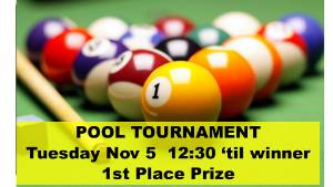 Pool Tournament