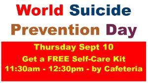 Self-Care Packets for World Suicide Prevention Day