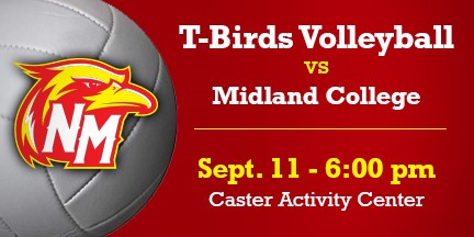 T-Birds Volleyball vs Midland College