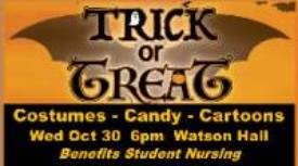 Halloween Trick or Treat and Cartoons