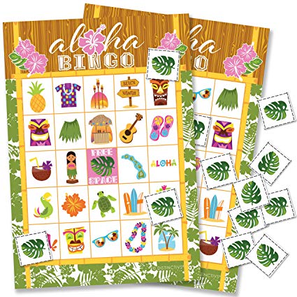 Aloha Lunch Bingo