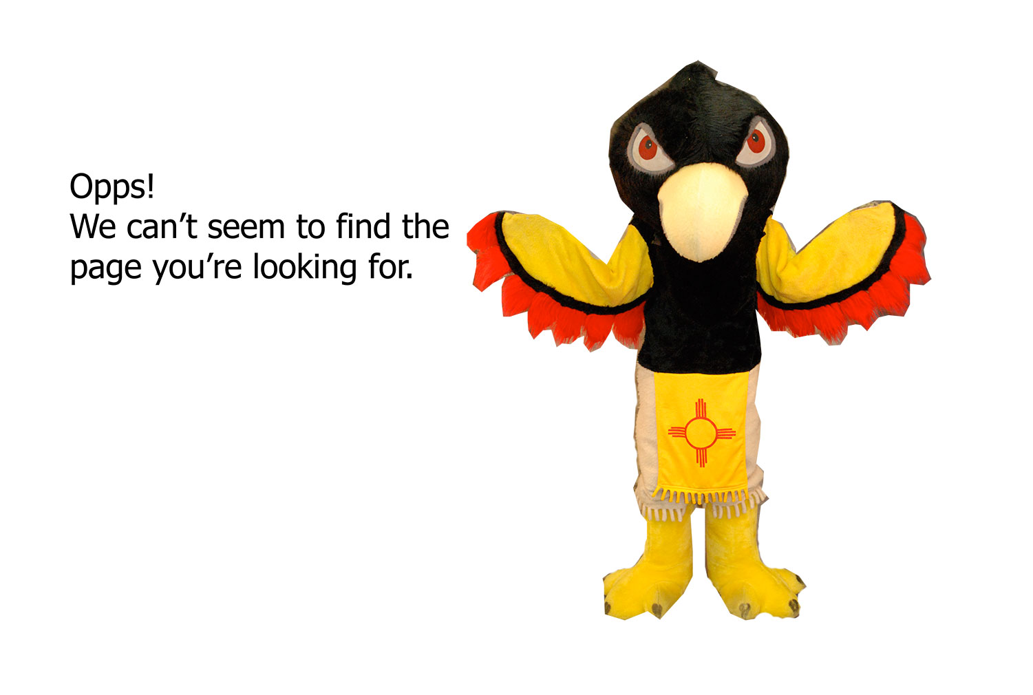404 Error page