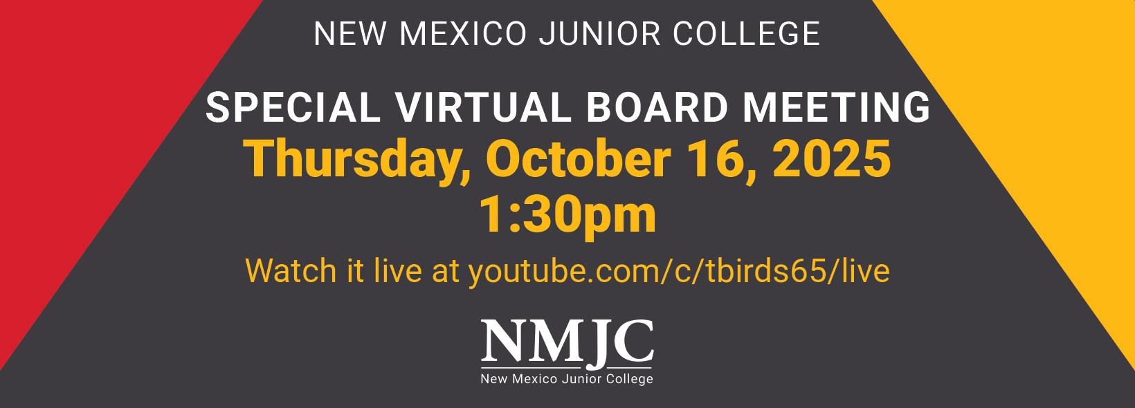 NMJC Board Meeting