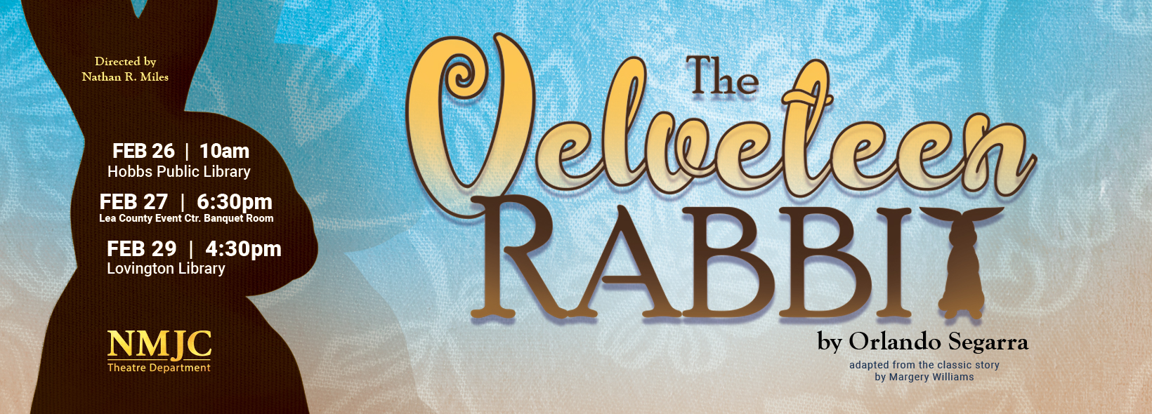 2024 Spring Performance - NMJC Theatre presents "The Velveteen Rabbit"