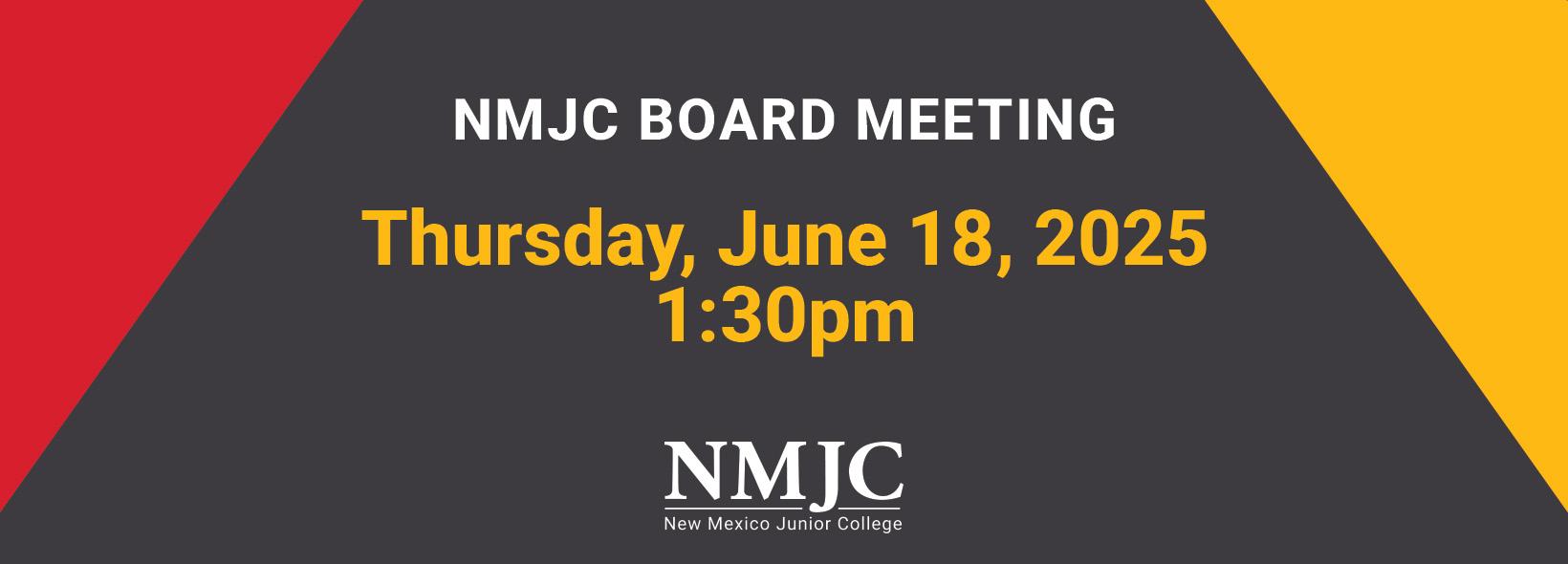 NMJC Board Meeting