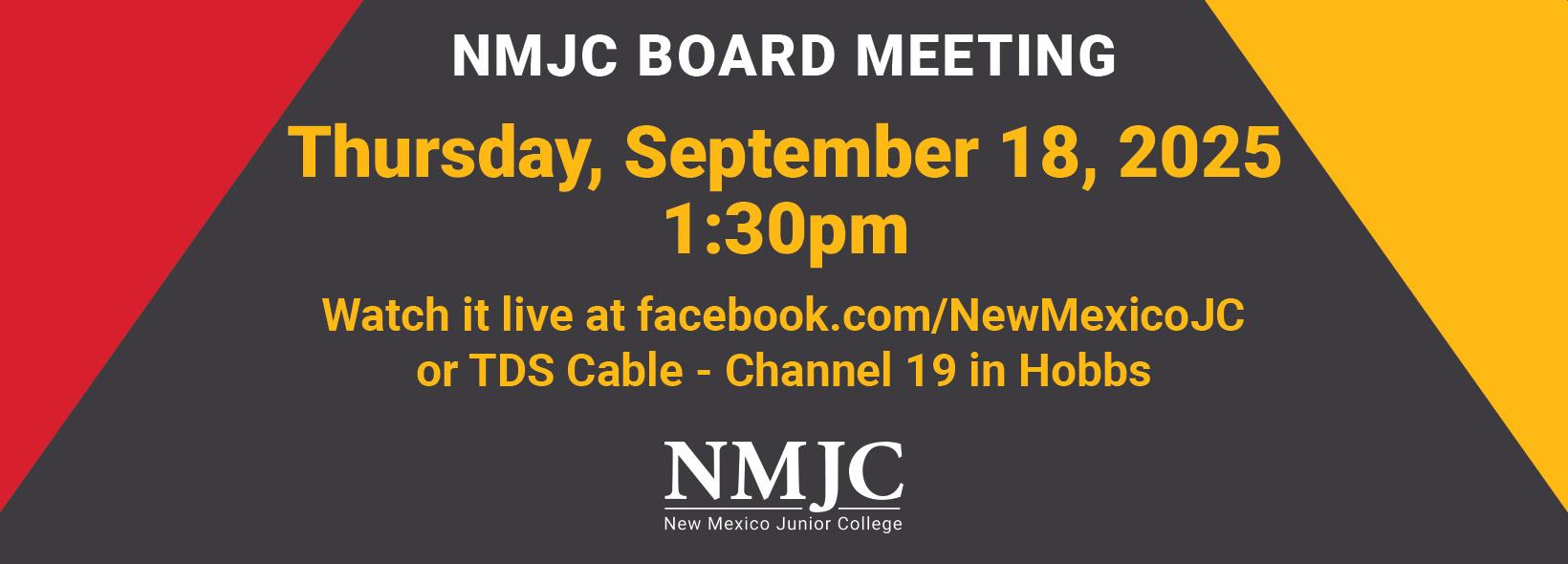 NMJC Board Meeting