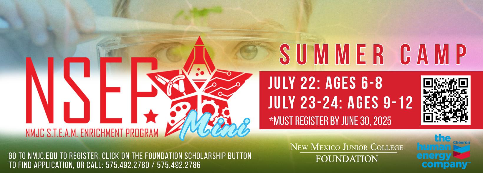 2025 NSEP Mini Summer camp
