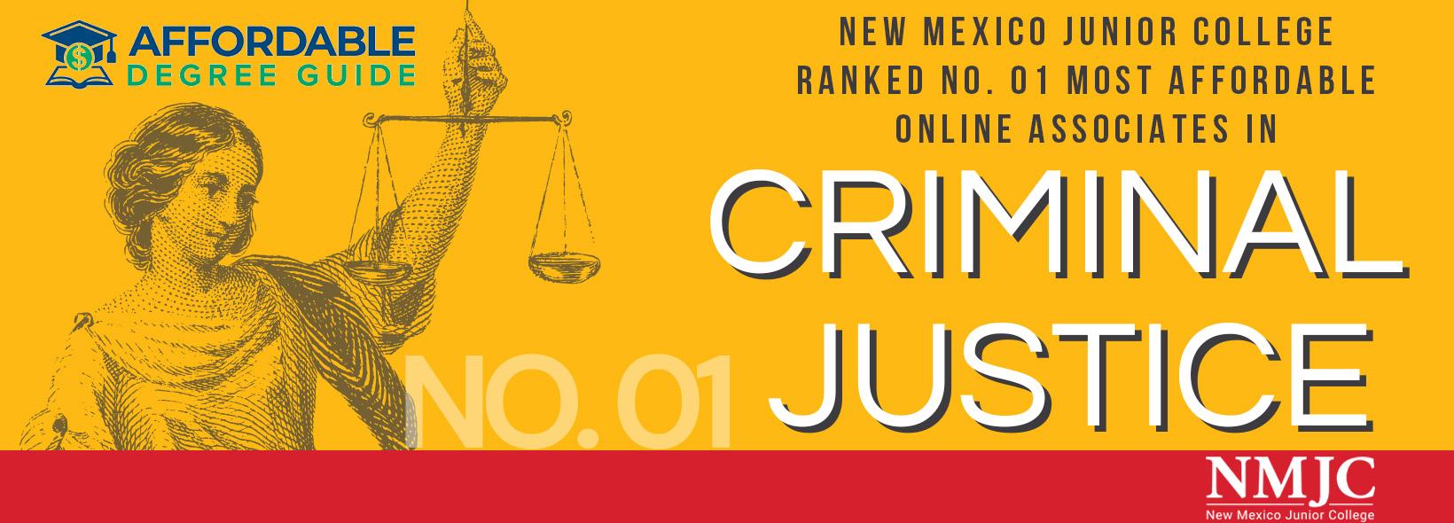 2025 Most affordable online Associates in Criminal Justice