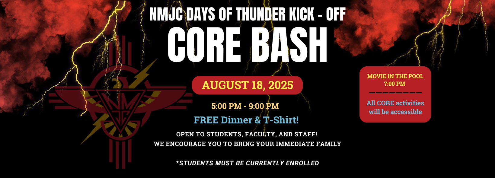 2025 NMJC CORE Bash