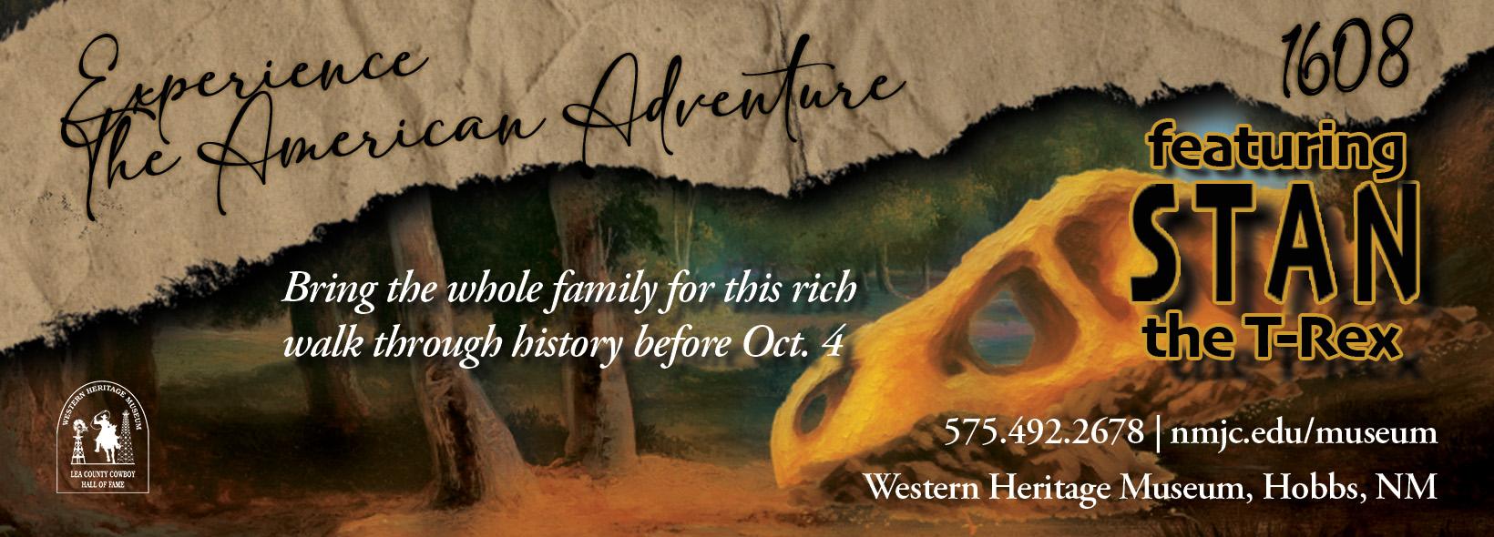 Stan the T-rex & The Great American Adventure