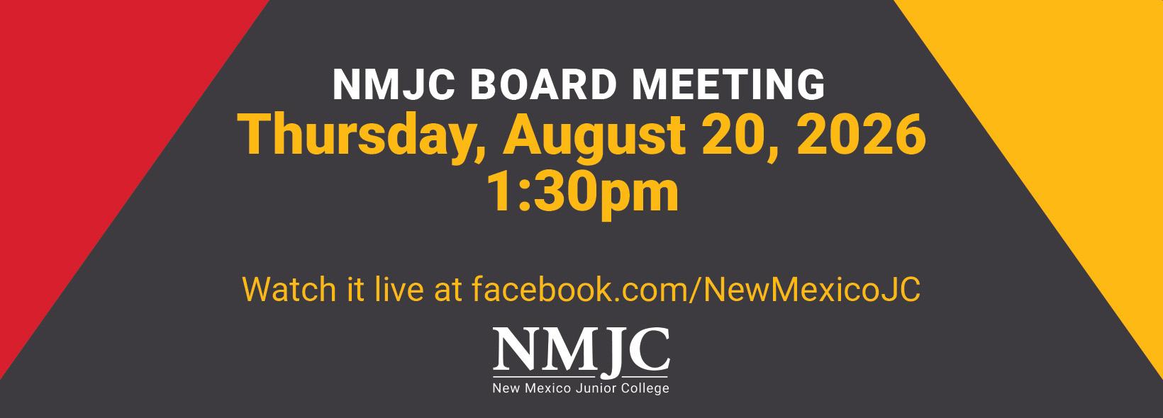NMJC Board Meeting