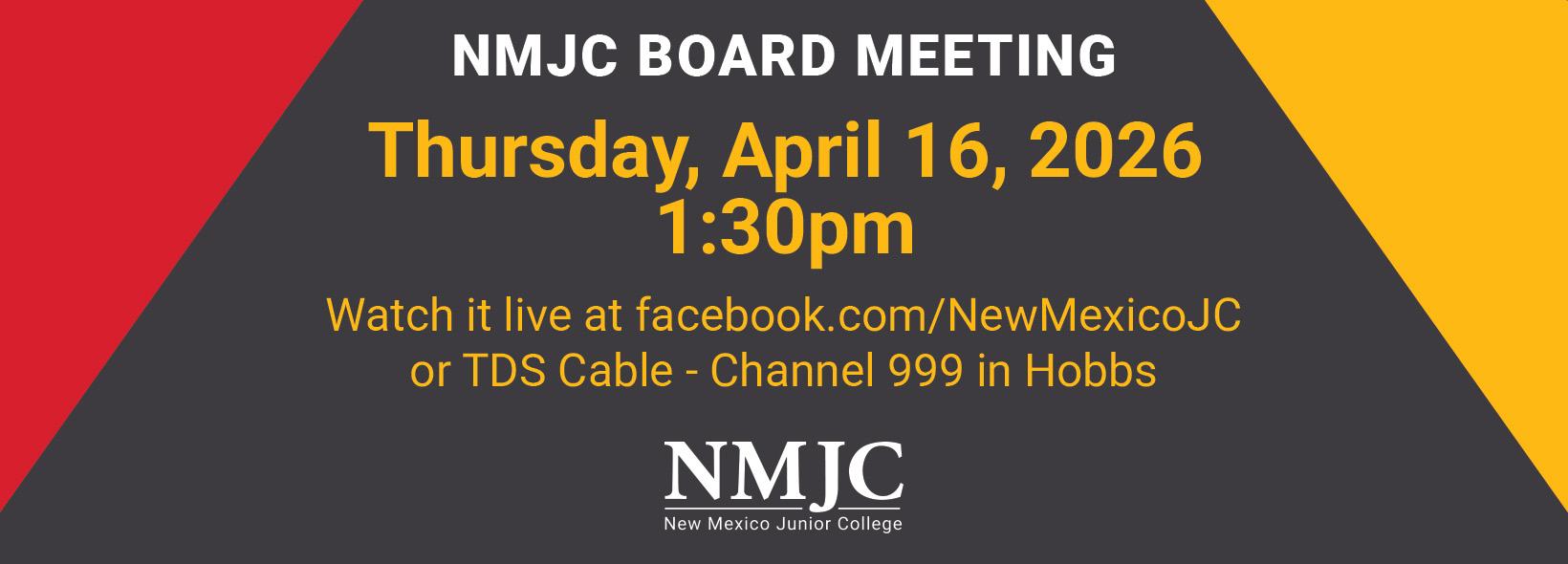 NMJC Board Meeting