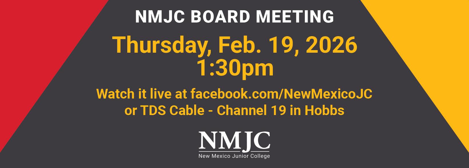NMJC Board Meeting