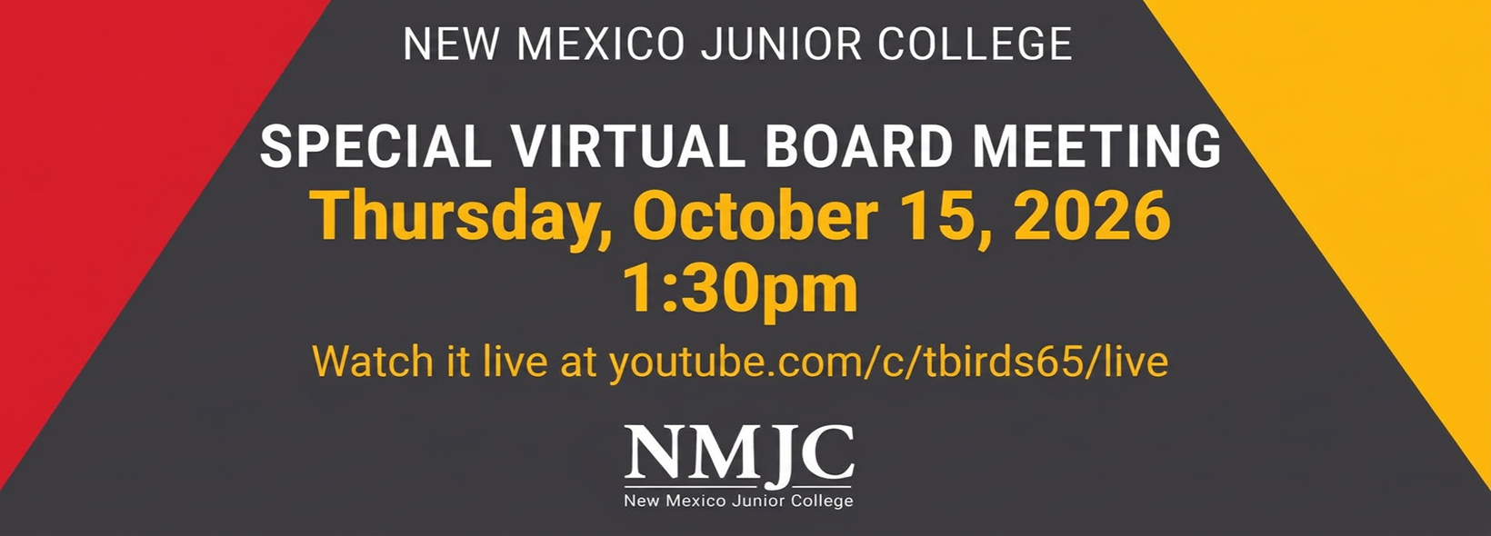 NMJC Board Meeting 