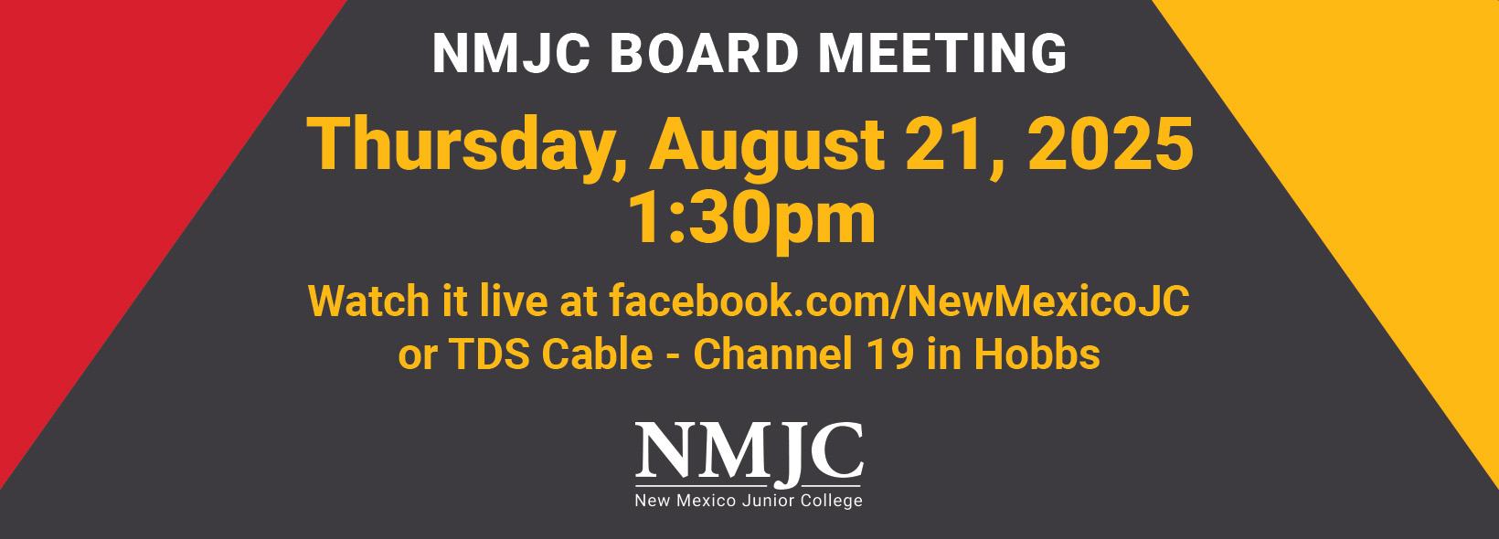 NMJC Board Meeting