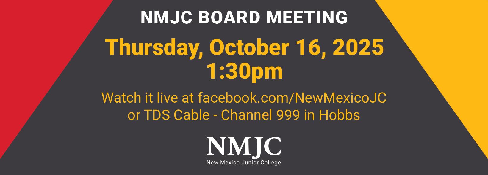 NMJC Board Meeting