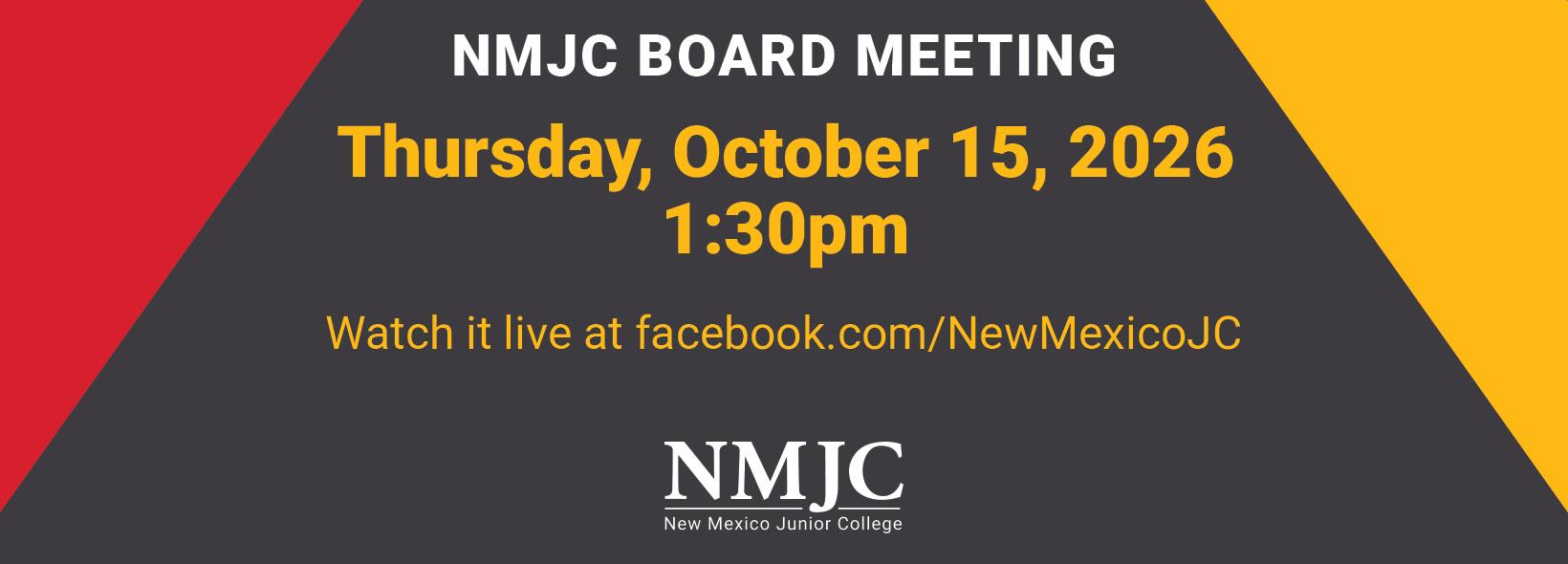 NMJC Board Meeting