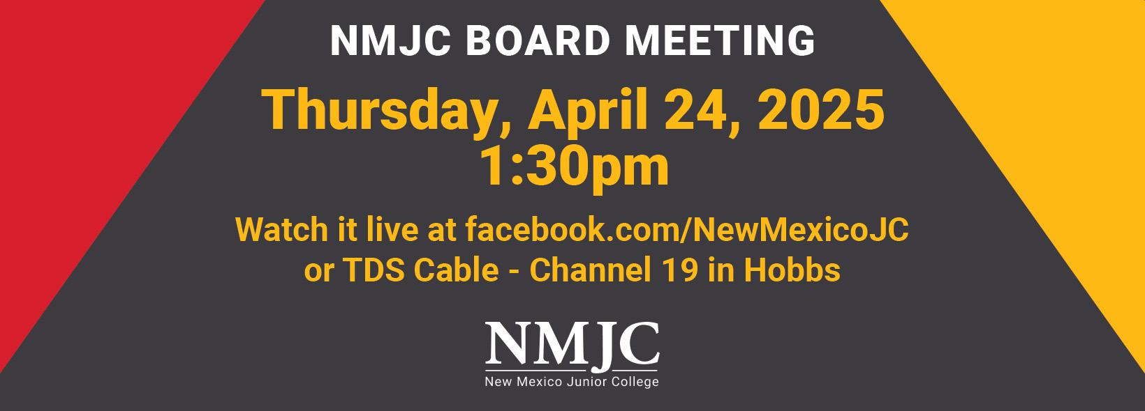 NMJC Board Meeting