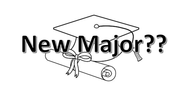 Online Major change form