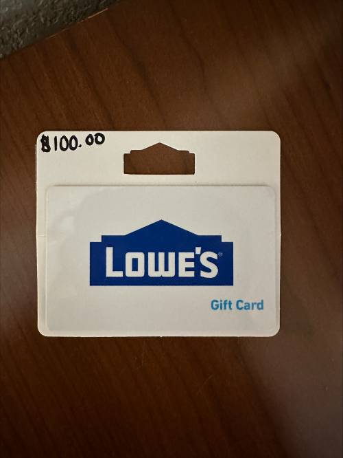 Lowes Gift Card