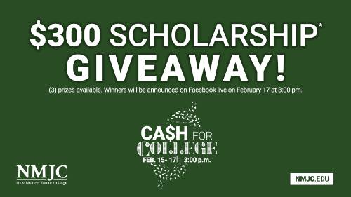 Scholarship giveaway