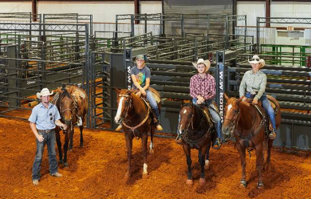 Students on horses