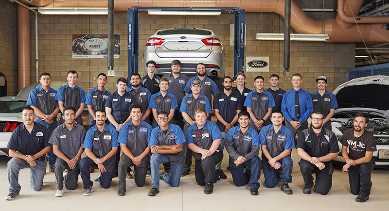 Automotive students